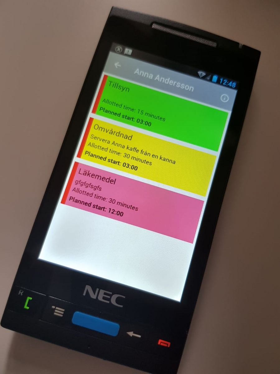 NEC DECT/WiFi G966 xTid